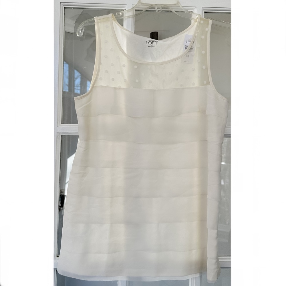 NWT Loft Sleeveless Top - Medium